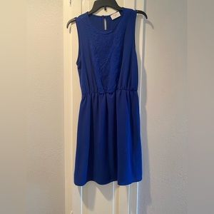 Everly blue dress